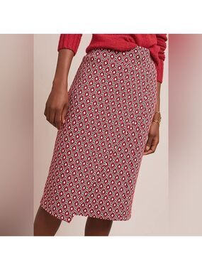 Anthropologie Maeve Wiles Pencil Skirt - Size Small